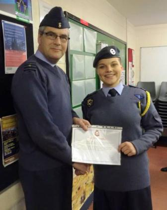 Cadet scoops top role